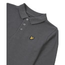 Kids Marl Polo Shirt - Smoked Pearl Grey