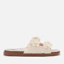 Melissa X Viktor and Rolf Women's Blossom Wide Sandals - Ivory Contrast