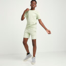 11 Degrees Junior Core Sweat Shorts – Light Sage Green