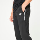 Archie H Cut and Sew Taped Track Pants – Black