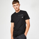 Zip Pocket Short Sleeve T-Shirt – Black