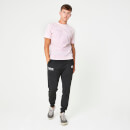 11 Degrees Men's Archie H Panel Piping Short Sleeve T-Shirt - Light Pink