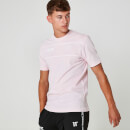 11 Degrees Men's Archie H Panel Piping Short Sleeve T-Shirt - Light Pink