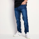11 Degrees Men's Sustainable Slim Fit Denim Jeans - Mid Blue Wash