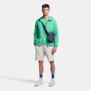 Men's Hooded Pocket Jacket - Green Glaze
