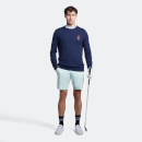 Men's Golf Player Knitted Crew - Navy