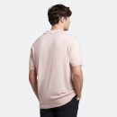 Men's Golf Player Knitted Polo - Free Pink