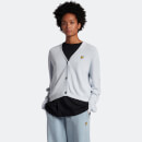 Women's Cropped Cardigan - Washed Blue