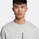 Men's Casuals Pocket Sweatshirt - Marble White