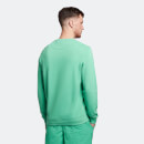 Men's Crew Neck Sweatshirt - Green Glaze