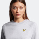 Women's Cropped Sweatshirt - Light Grey Marl