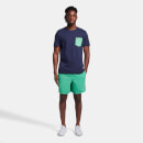 Men's Plain Swim Shorts - Green Glaze