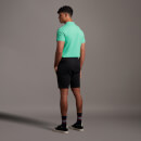 Men's Side Tape Sports Shorts - True Black