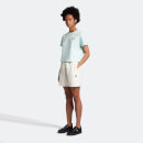 Women's Garment Dye Sweat Shorts - ECRU