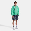 Men's Tipped Polo Shirt - Green Glaze/White