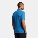 Men's Plain Polo Shirt - Spring Blue