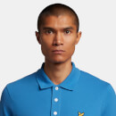 Men's Plain Polo Shirt - Spring Blue
