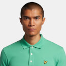 Men's Plain Polo Shirt - Green Glaze