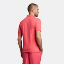 Men's Plain Polo Shirt - Electric Pink