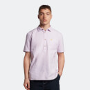 Men's Archive Overdyed Panelled Oxford SS Shirt - Lilac Sky