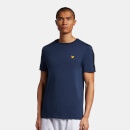 Men's Sleeve Tape Stretch Tee - Navy