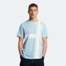 Men's Archive 80's Print Tee - Blue Water
