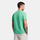 Men's Plain T-Shirt - Green Glaze