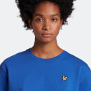 Women's Cropped T-Shirt - Electric Cobalt