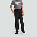 JUNIOR UNISEX UGLIES TAPERED CUFF STADIUM PANT BLACK