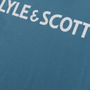 Lyle & Scott Kids Text Tee - Bluestone