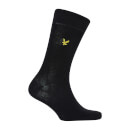 Men's 2 Pack Fashion Socks - Hewie - Argyle/Dark Olive/Black
