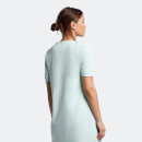 Women's T-Shirt Dress - Light Aqua