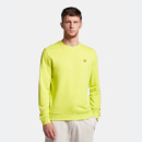 Men's Crew Neck Sweatshirt - Electric Yellow