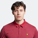 Men's Jacquard Polo Shirt - Cranberry