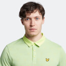 Men's Jacquard Polo Shirt - Sharp Green