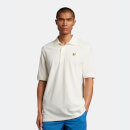 Men's Sand Wash Pique Polo - Off White