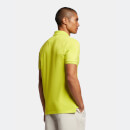 Men's Plain Polo Shirt - Electric Yellow