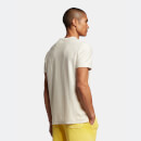 Men's Pinstripe T-Shirt - Off White