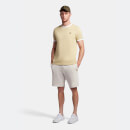 Men's Ringer T-Shirt - Natural Green/ White