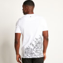 Camiseta de manga corta con estampado Placement Circuit – Blanco