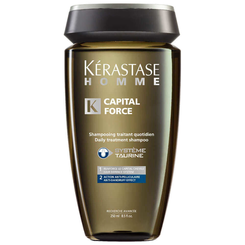 Kérastase Homme Captial Force AntiDandruff Shampoo (250ml)  Free