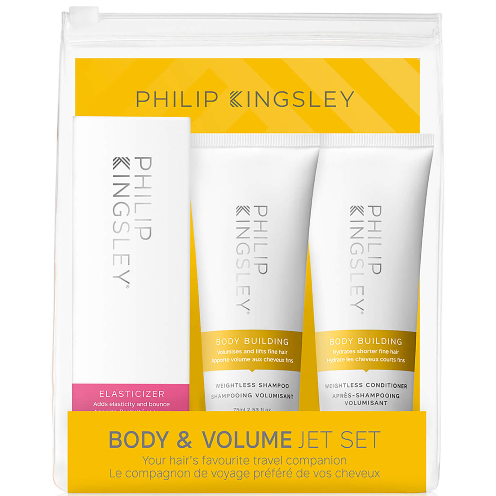 Set de productos volumen cabello Philip Kingsley Jet Set