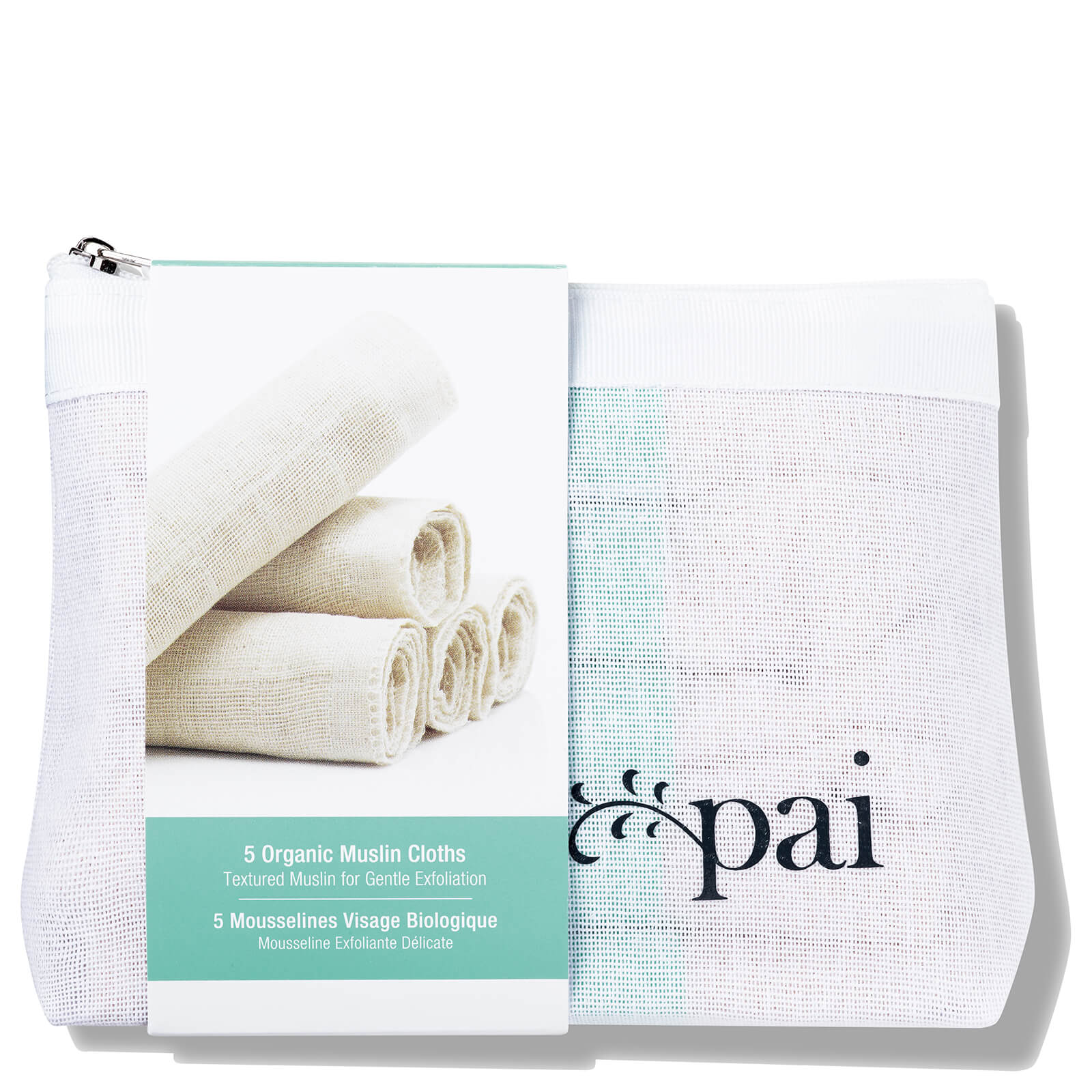 pai organic muslin face cloth