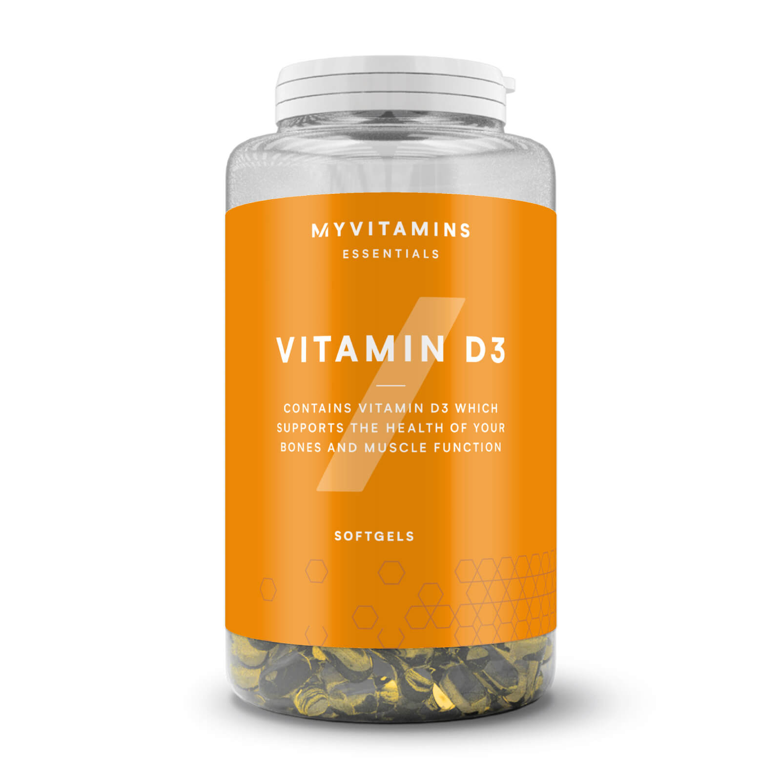 Vitamina D3 em Cápsulas - 180softgels - Non-Vegan