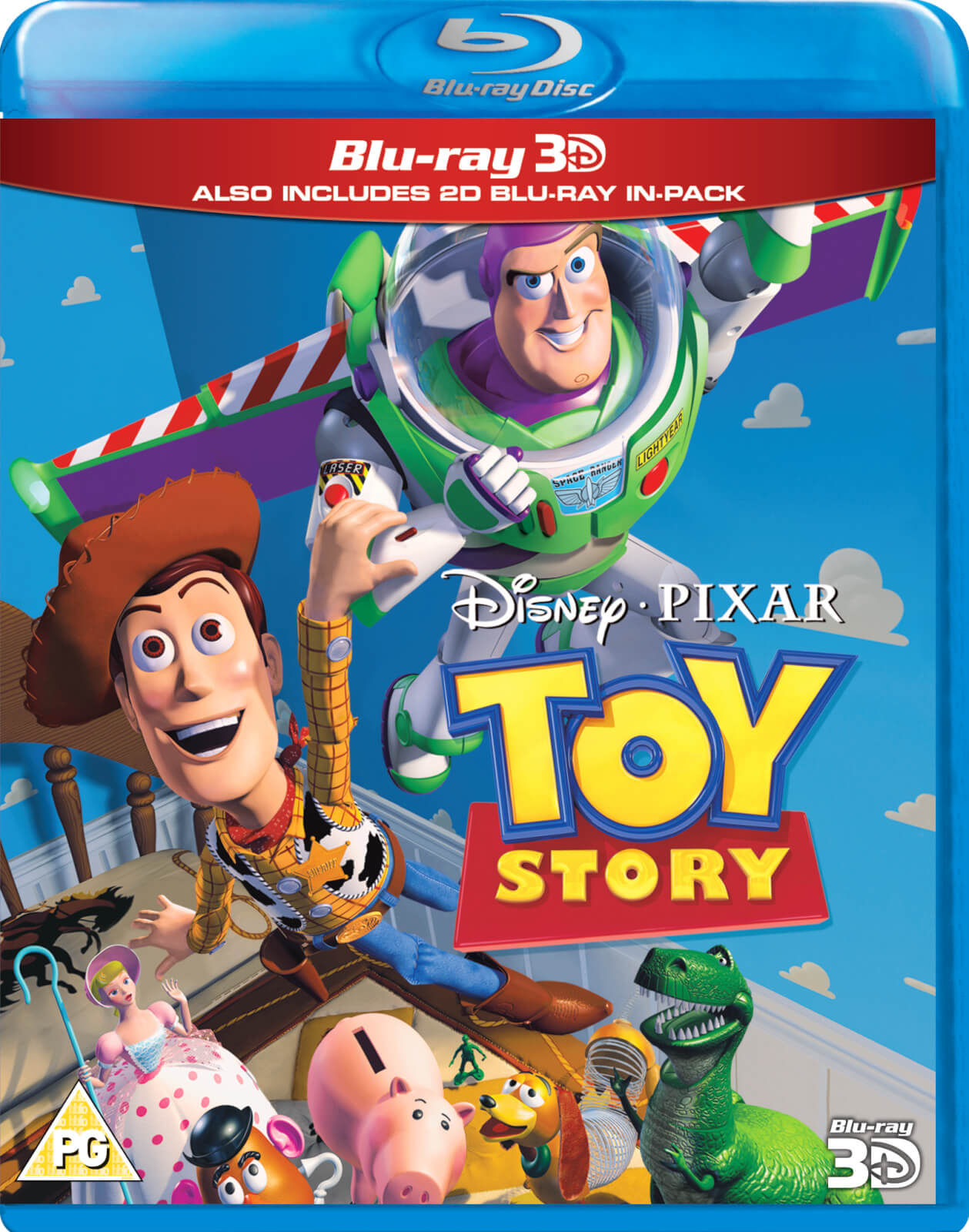 Toy Story 1 3d Includes 2d Version Blu Ray Zavvi Uk