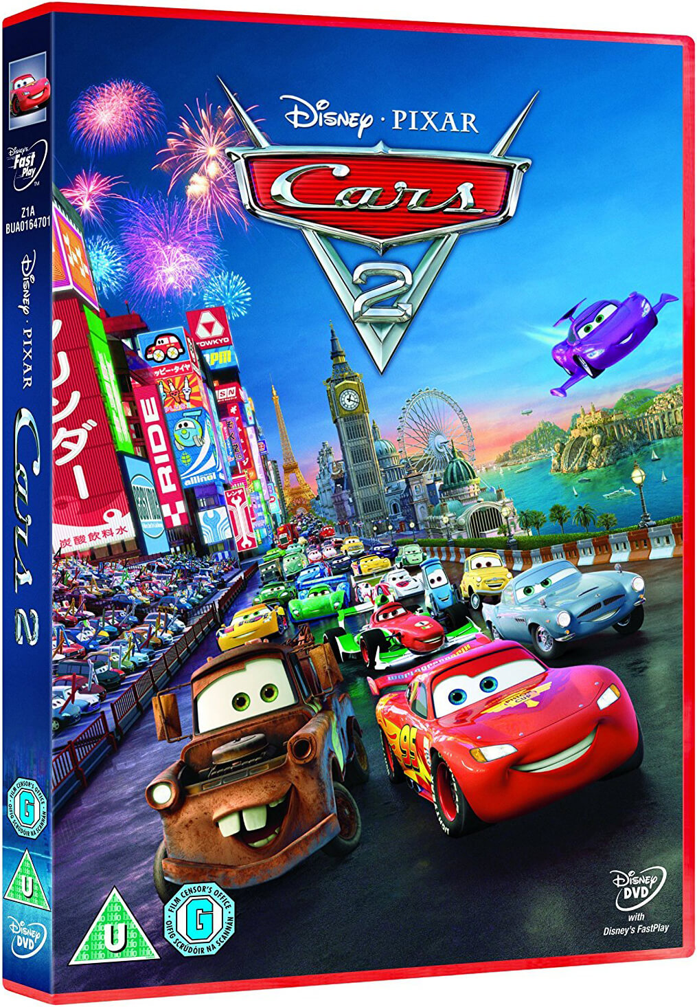 disney cars 2 dvd
