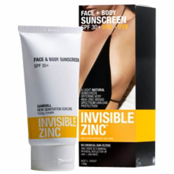 invisible zinc face and body