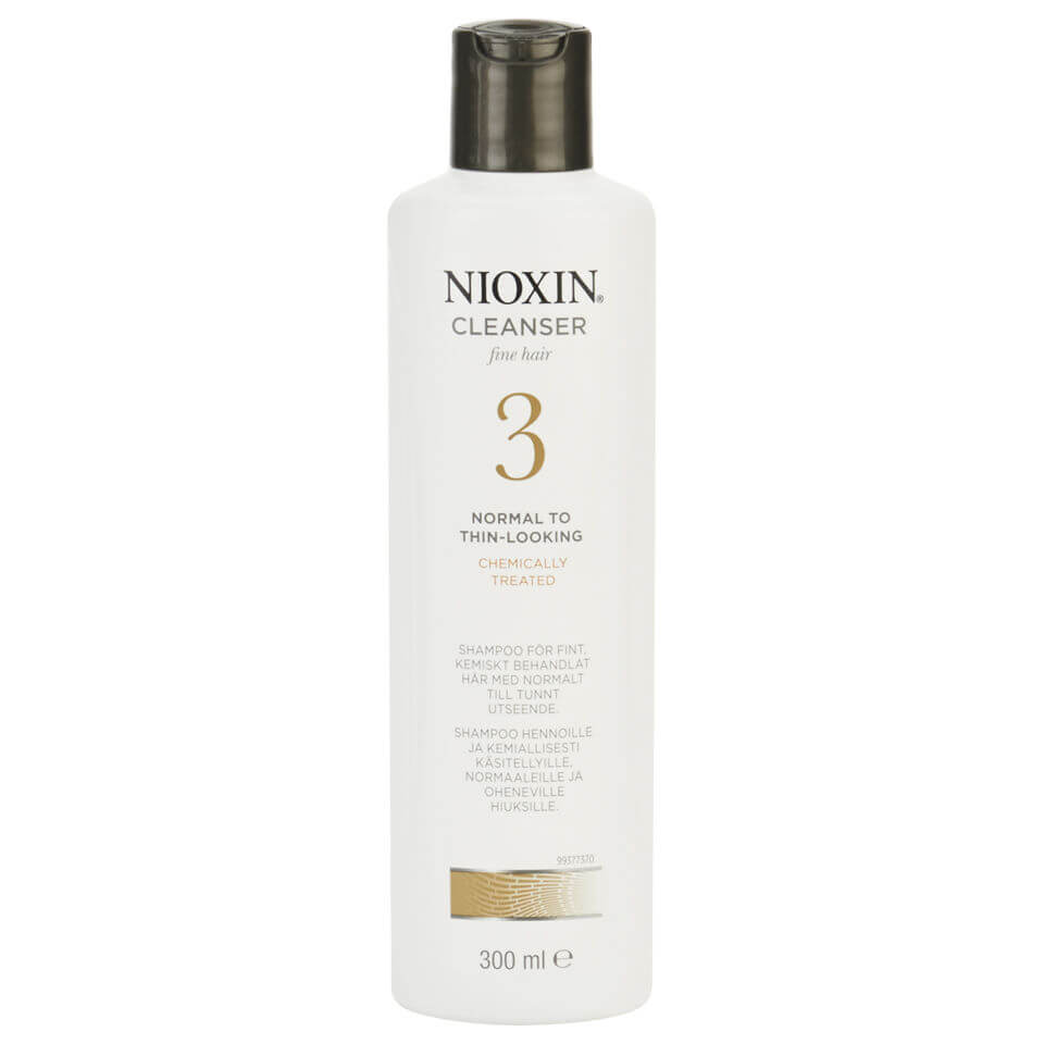 Nioxin System 3 Cleanser Shampoo For Fine Normal To Thin Looking
