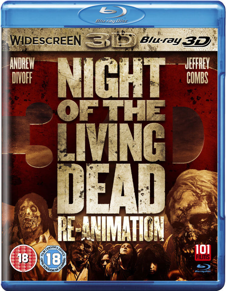 Night Of The Living Dead 3d Re Animation Blu Ray Zavvi Uk