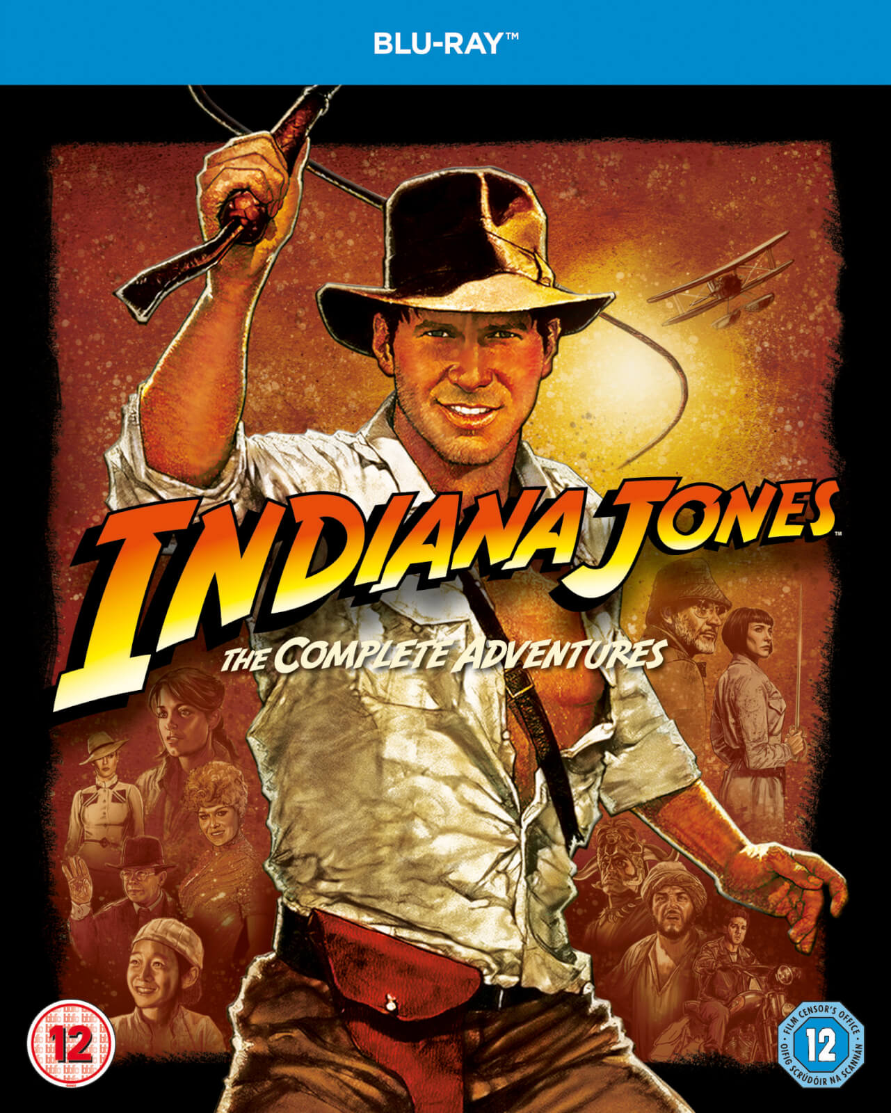 Indiana Jones 1-4 - Alle Abenteuer Blu-ray | Zavvi.de